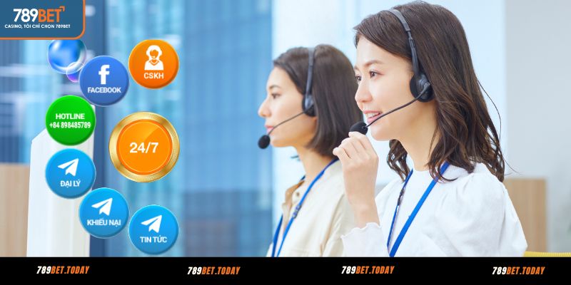 Các phương thức liên hệ chính thức từ 789BET