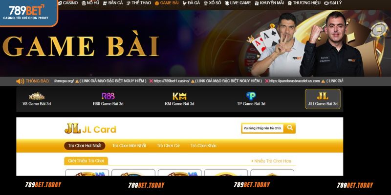 Game bài 789BET là sử dụng bộ bài Tây 52 lá