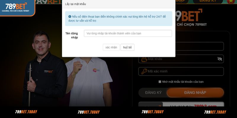 Một vài lỗi phổ biến của người chơi khi đăng nhập 789BET