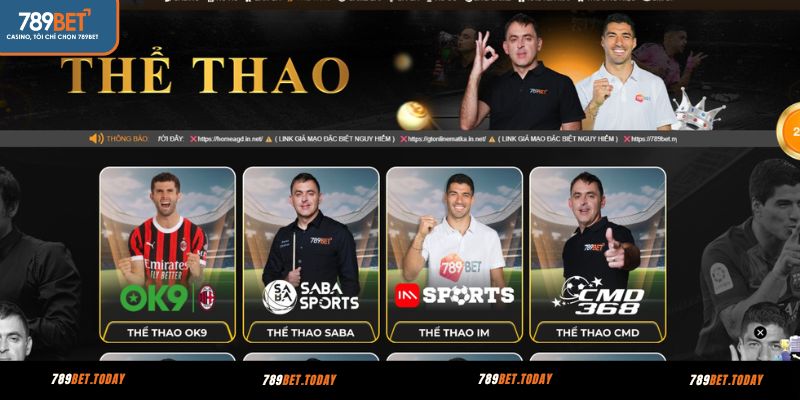 Thể thao 789BET thu hút lượng lớn người tham gia